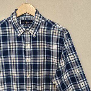 Ralph Lauren Indigo Oxford Button Down M